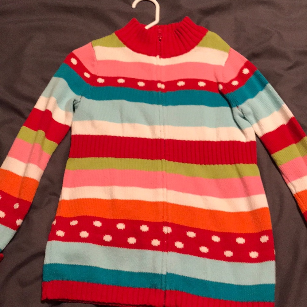 Cozy zip up sweater